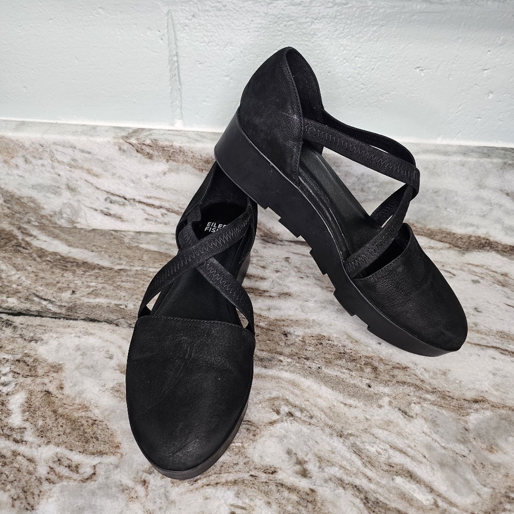 Cooper Tumbled Nubuck Wedge Size 7.5 - Picture 2 of 12